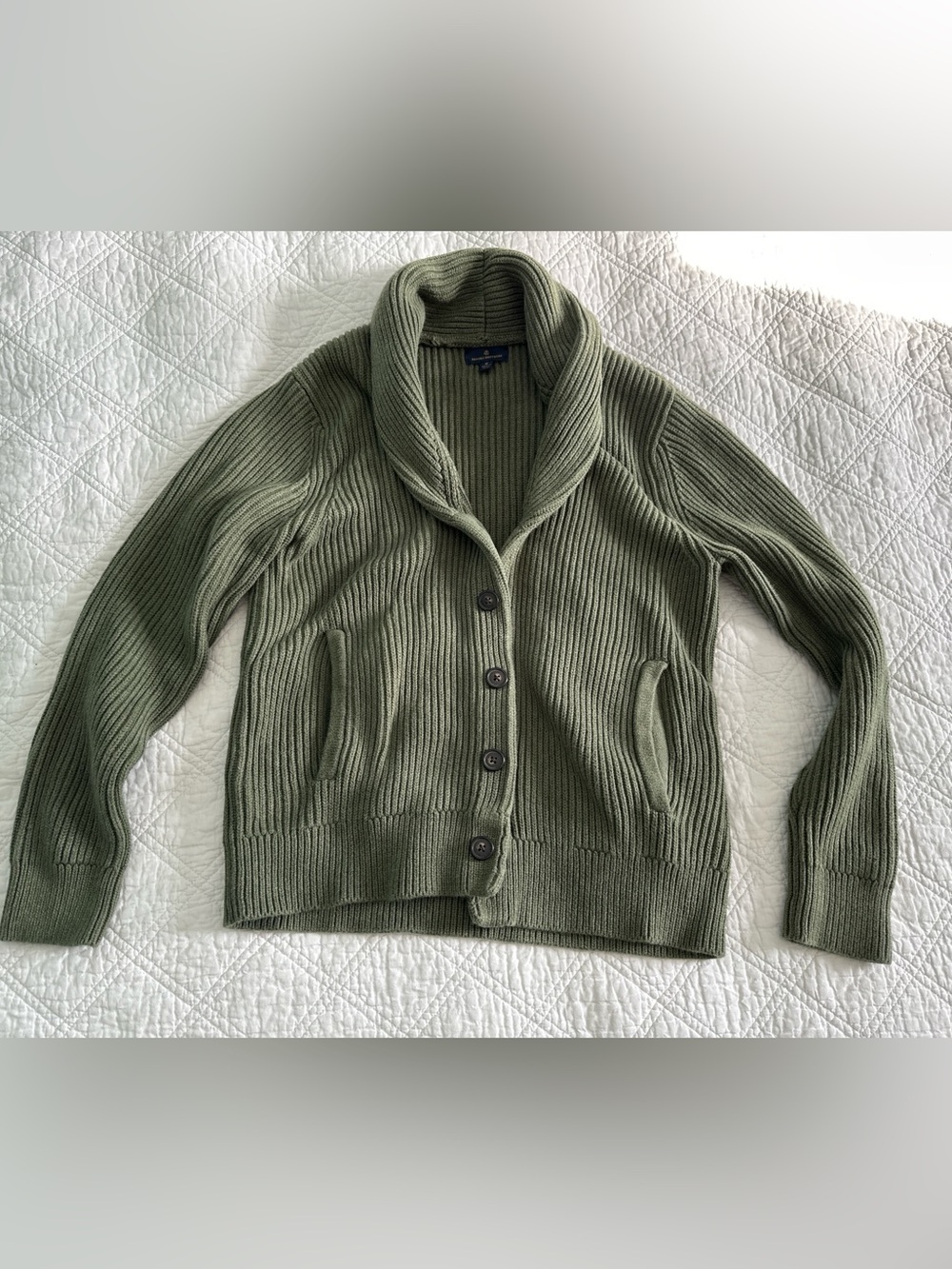 Brooks Brothers Cable Knit Cardigan
